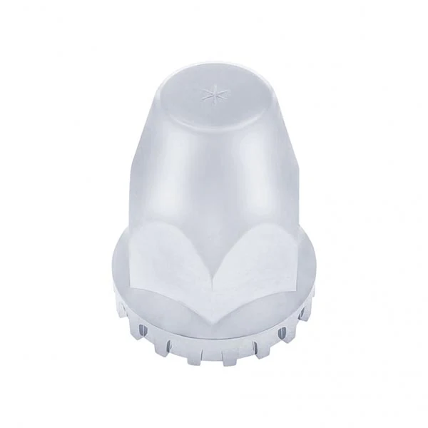 1-1/2" Chrome Plastic Nut Cover - Push-On