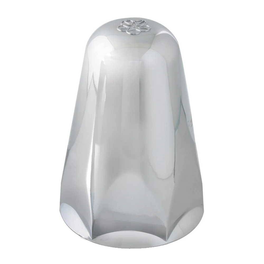1-1/2" Chrome Plastic Tapered Nut Cover - Push On
