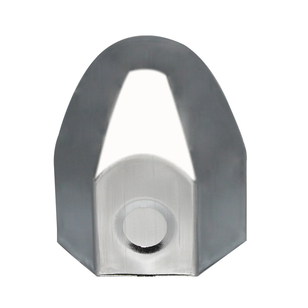 1-1/2" Chrome Steel Bullet Nut Cover - Push On