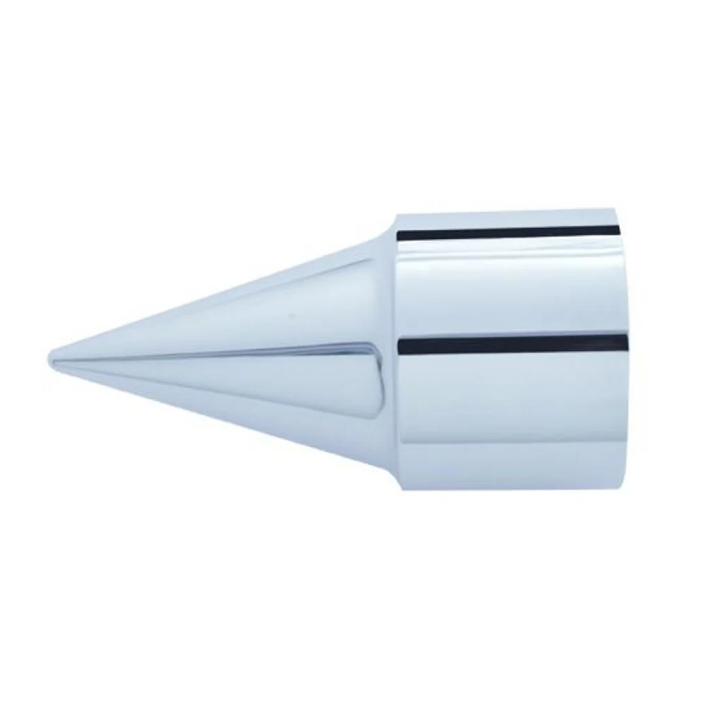 1-1/2" x 4-1/4" Chrome Stiletto Spike Nut Cover - Push On
