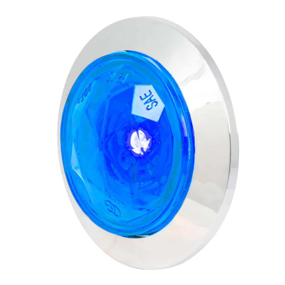 1" 1 LED Diamond Lens Dual Function Light with Bezel - Image 3