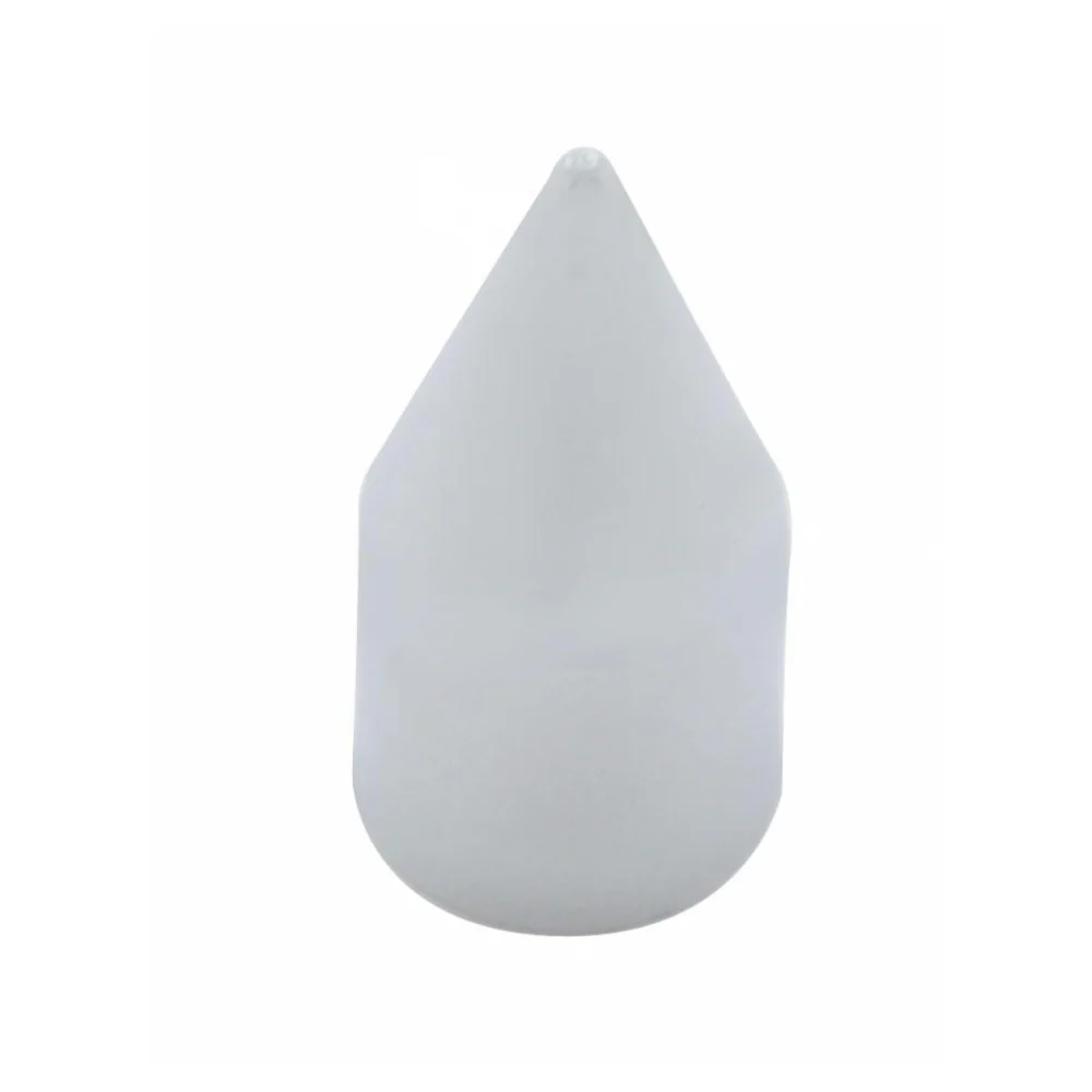 1/2" Chrome Plastic Spike Lug Nut Cover - Push On