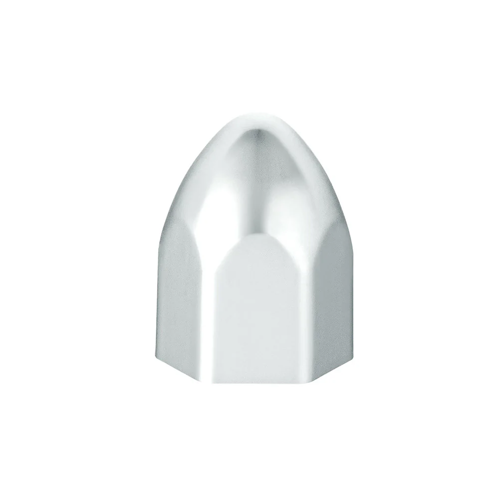 1/2" X 15/16" Chrome Plastic Bullet Nut Cover - Push on 10 pack - Image 6