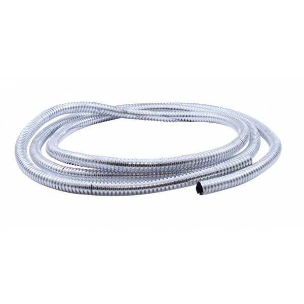 1/4" Chrome Plastic Wire Loom