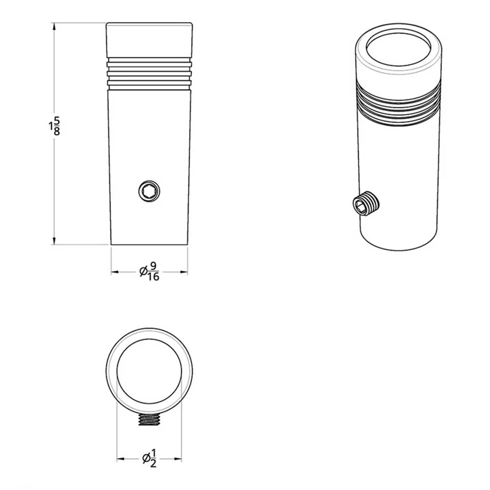 1-5/8" Toggle Switch Extensions with Jewel - Image 2