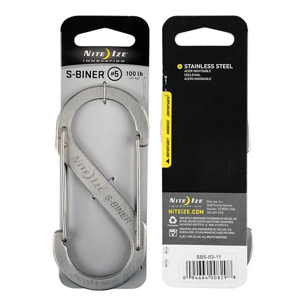 1.9" Stainless Steel S-Biner