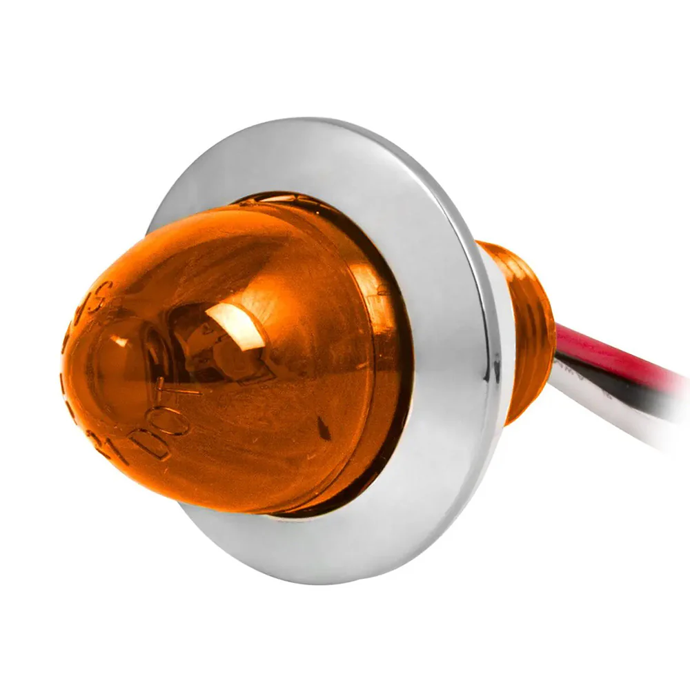 1" Dual Function Mini Push/Screw Watermelon LED Light