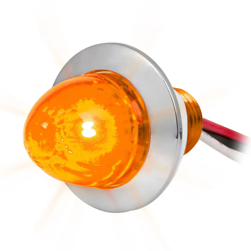 1" Dual Function Mini Push/Screw Watermelon LED Light - Image 2