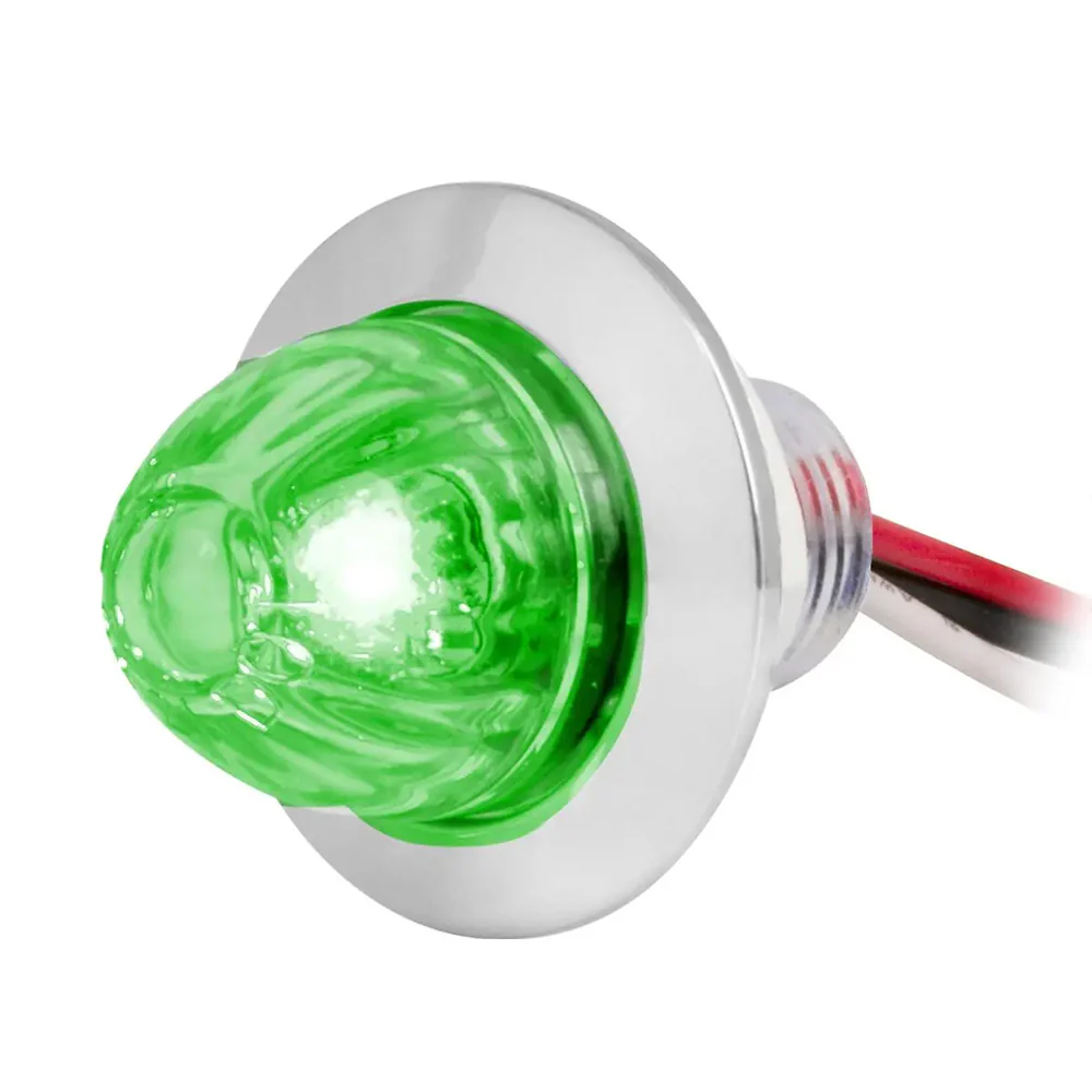 1" Dual Function Mini Push/Screw Watermelon LED Light - Image 9