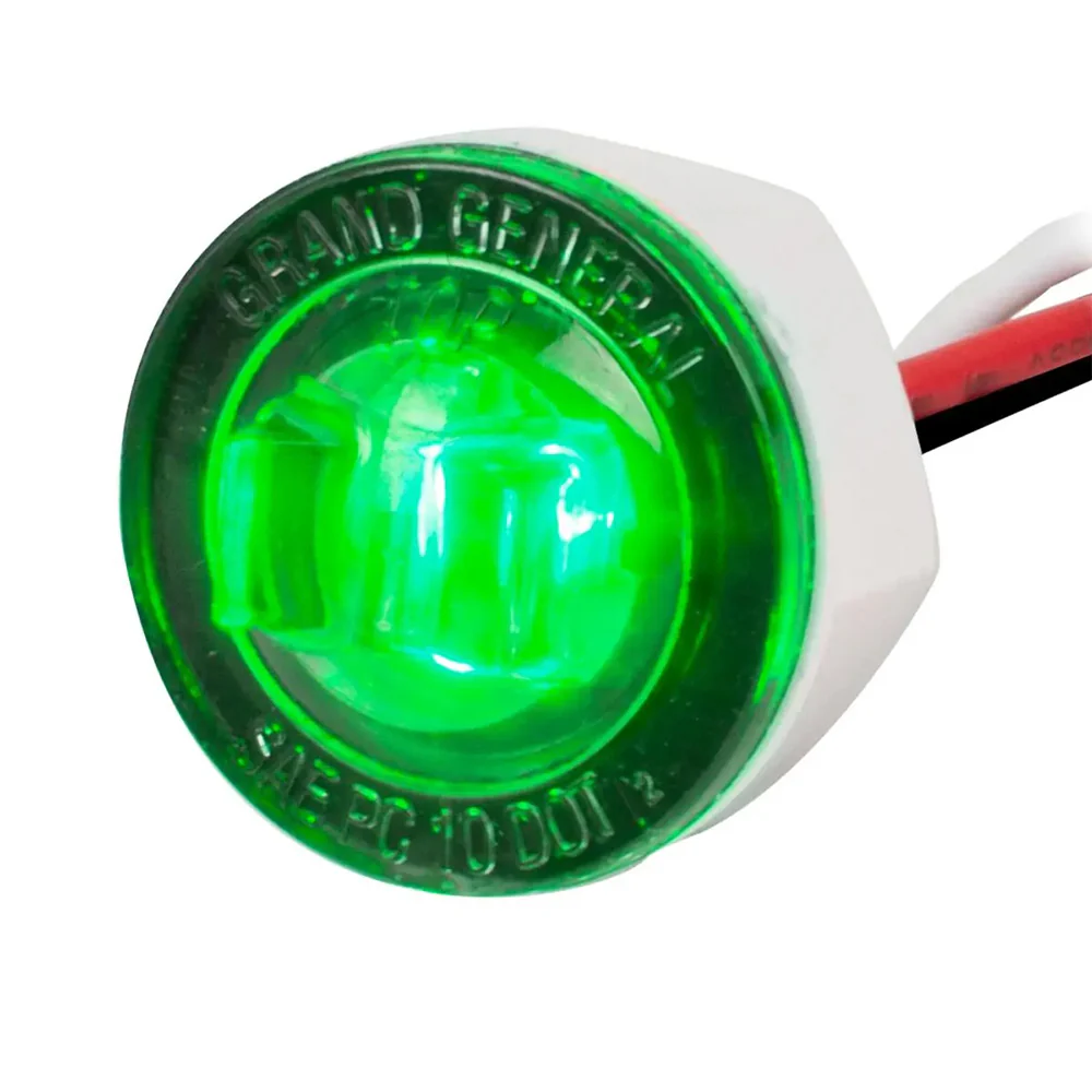 1" Dual Function Mini Push/Screw Wide Angle LED Light with Smoke Lens - Image 4
