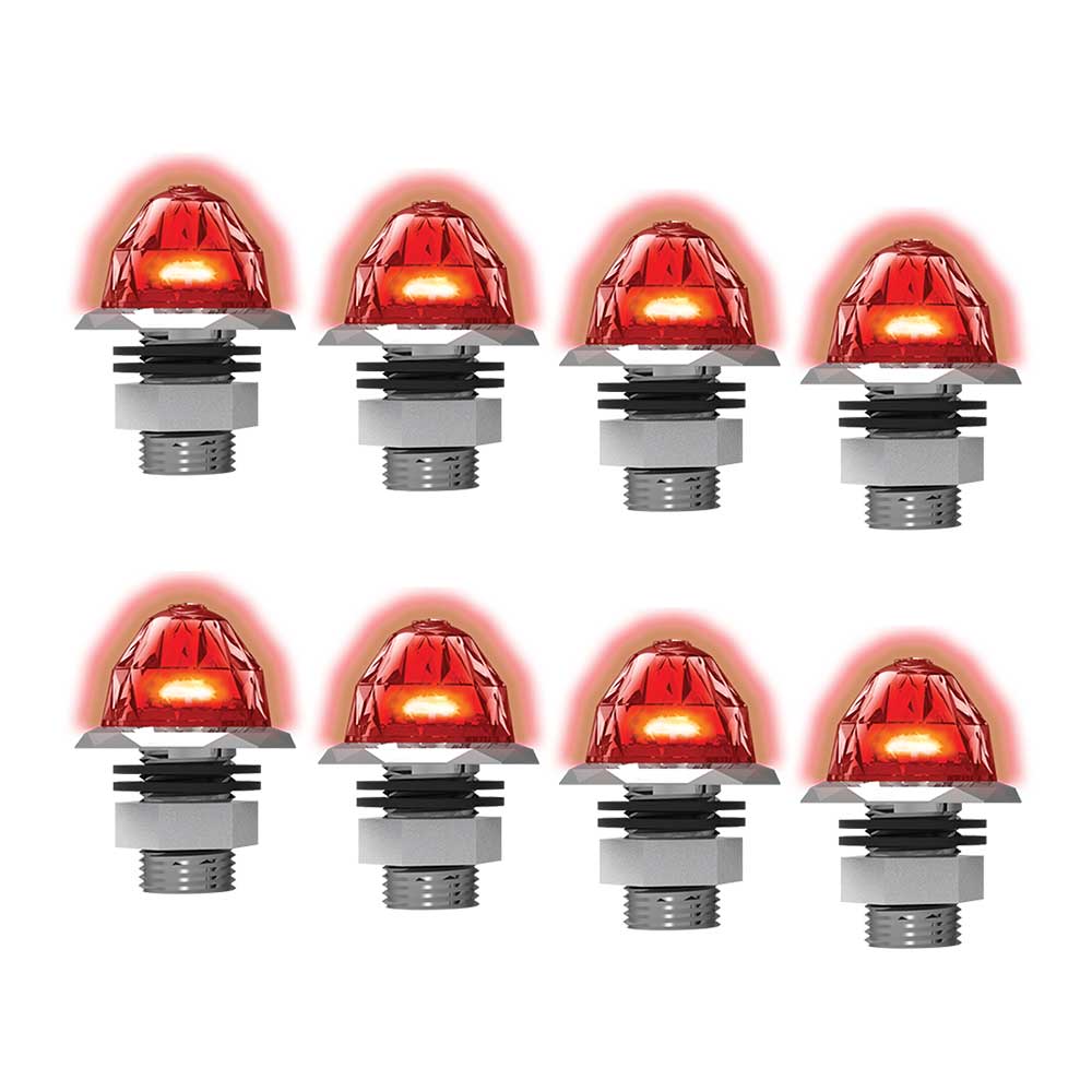 1" Jewel Watermelon Hero Light 8 Pack - Image 3