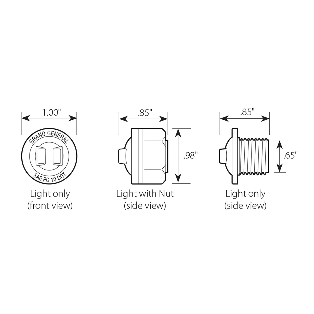 1" LED Dual Function Wide Angle Mini Light - Image 5