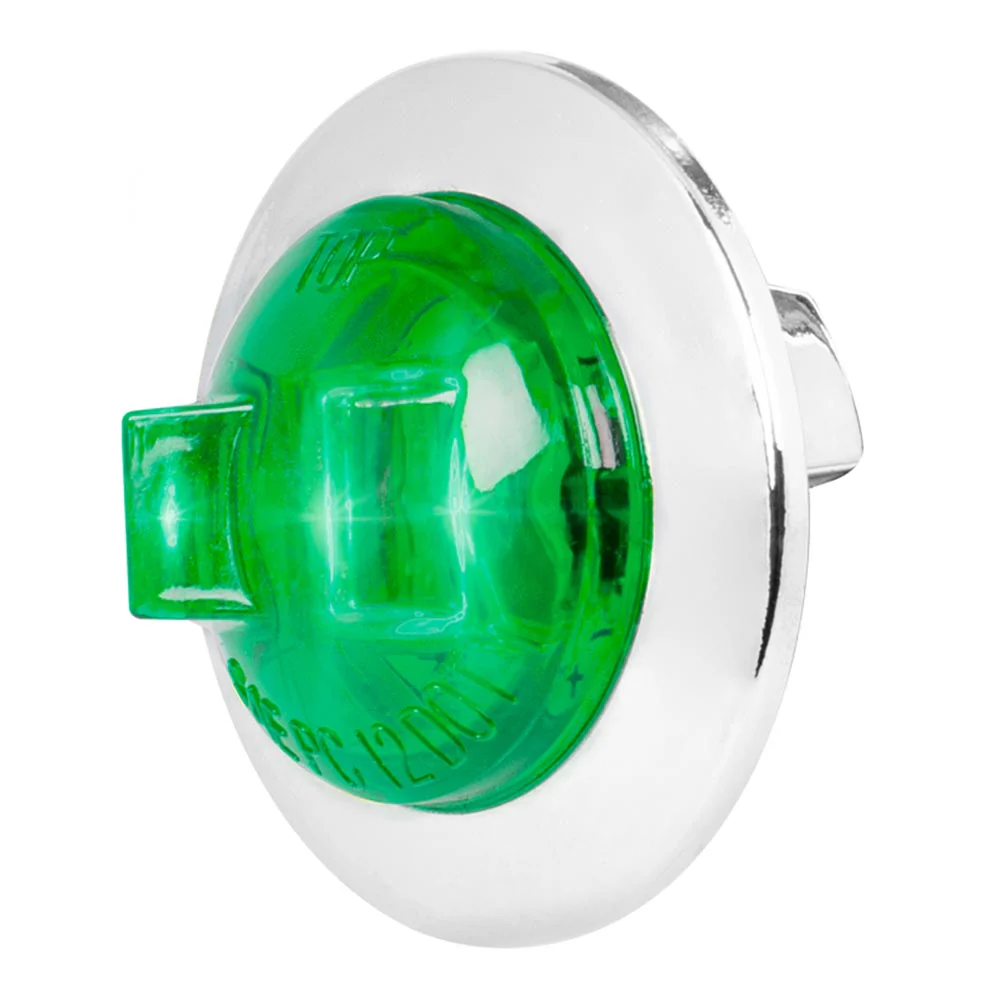1" LED Dual Function Wide Angle Mini Light with Chrome Bezel - Image 10