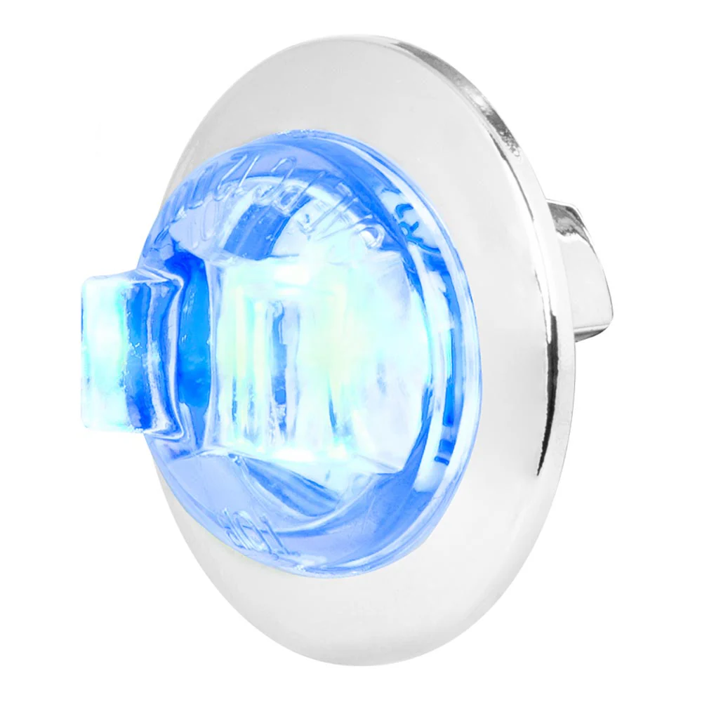 1" LED Dual Function Wide Angle Mini Light with Chrome Bezel - Image 9
