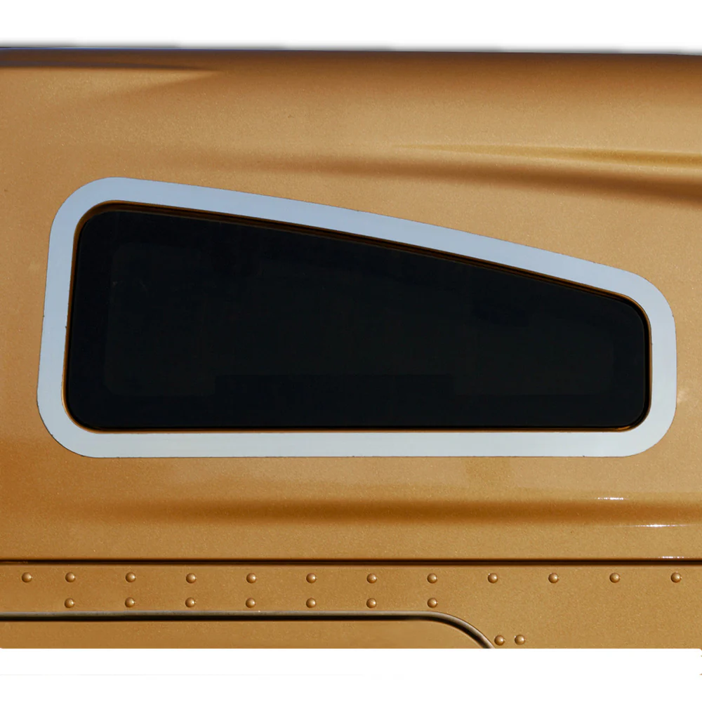1" Sleeper Top Window Trim for High Roof 1994-2024 KW T600, T660, T800, W900, W990