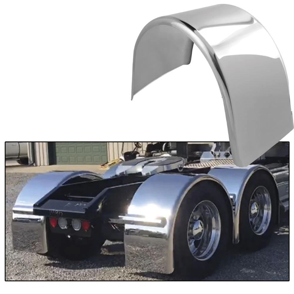 100" 304 SS Ultimate Low Rider Single Axle Fenders