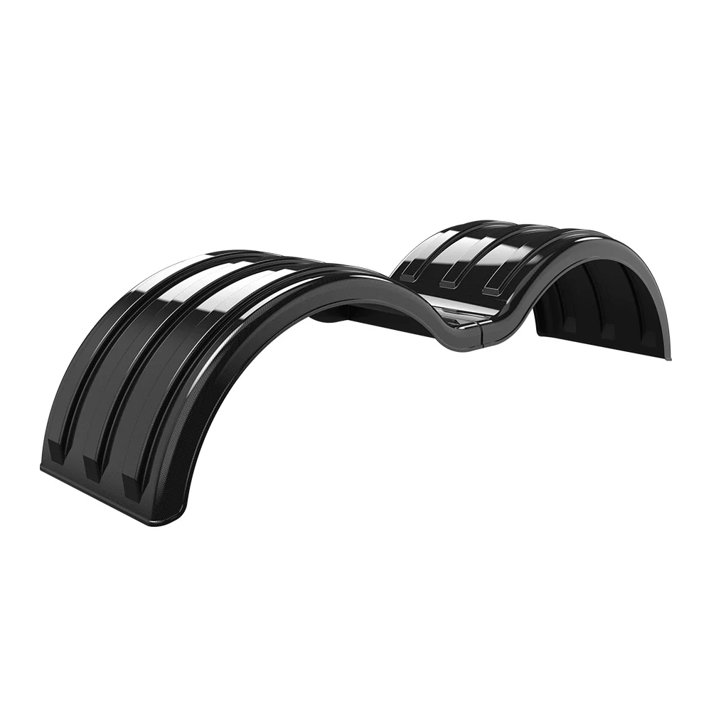 102" Carbon Fiber Film Poly Double Deuce MIN1352 Full Tandem Fender with 51" Spread - Image 2