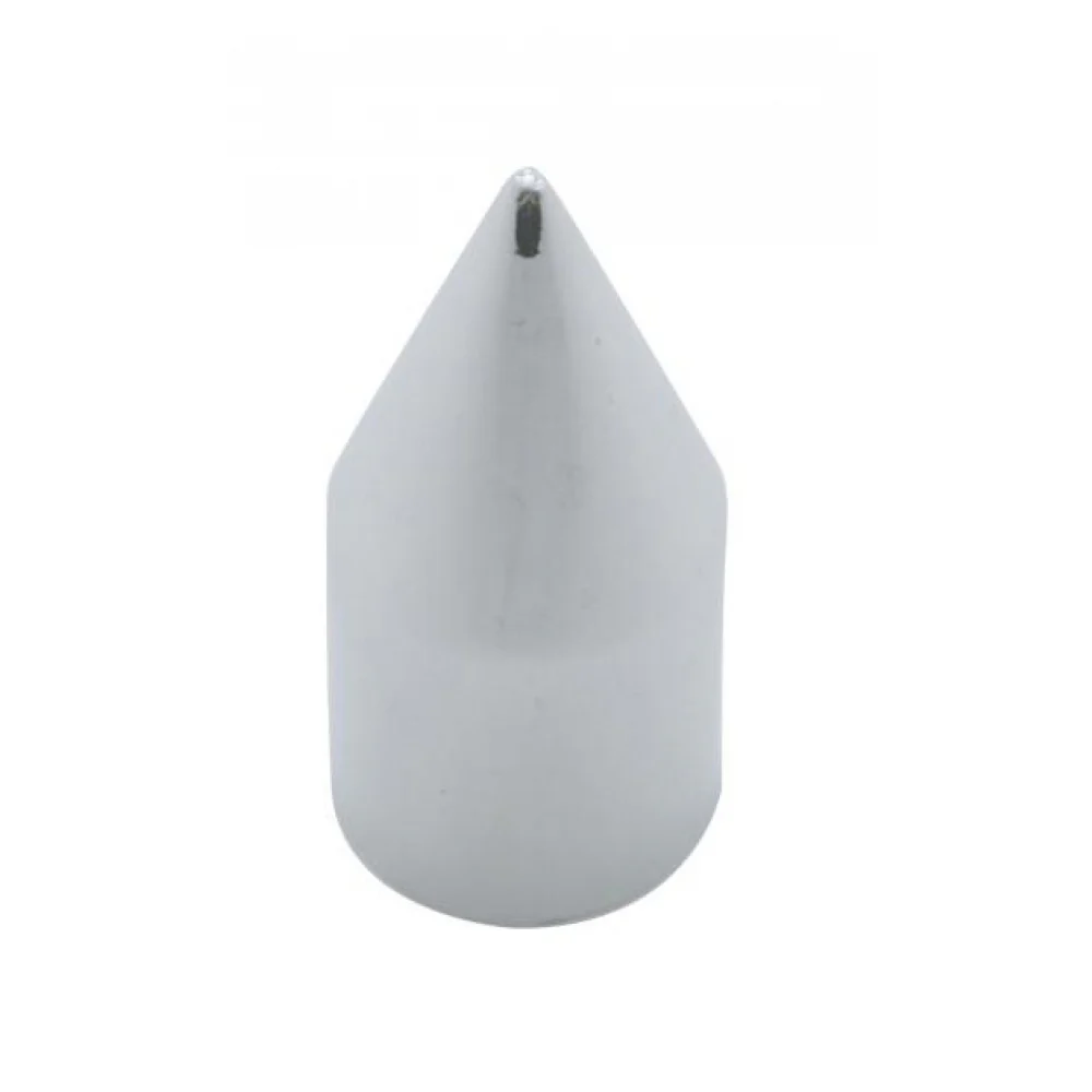 11/16" Chrome Plastic Spike Nut Cover - Push On