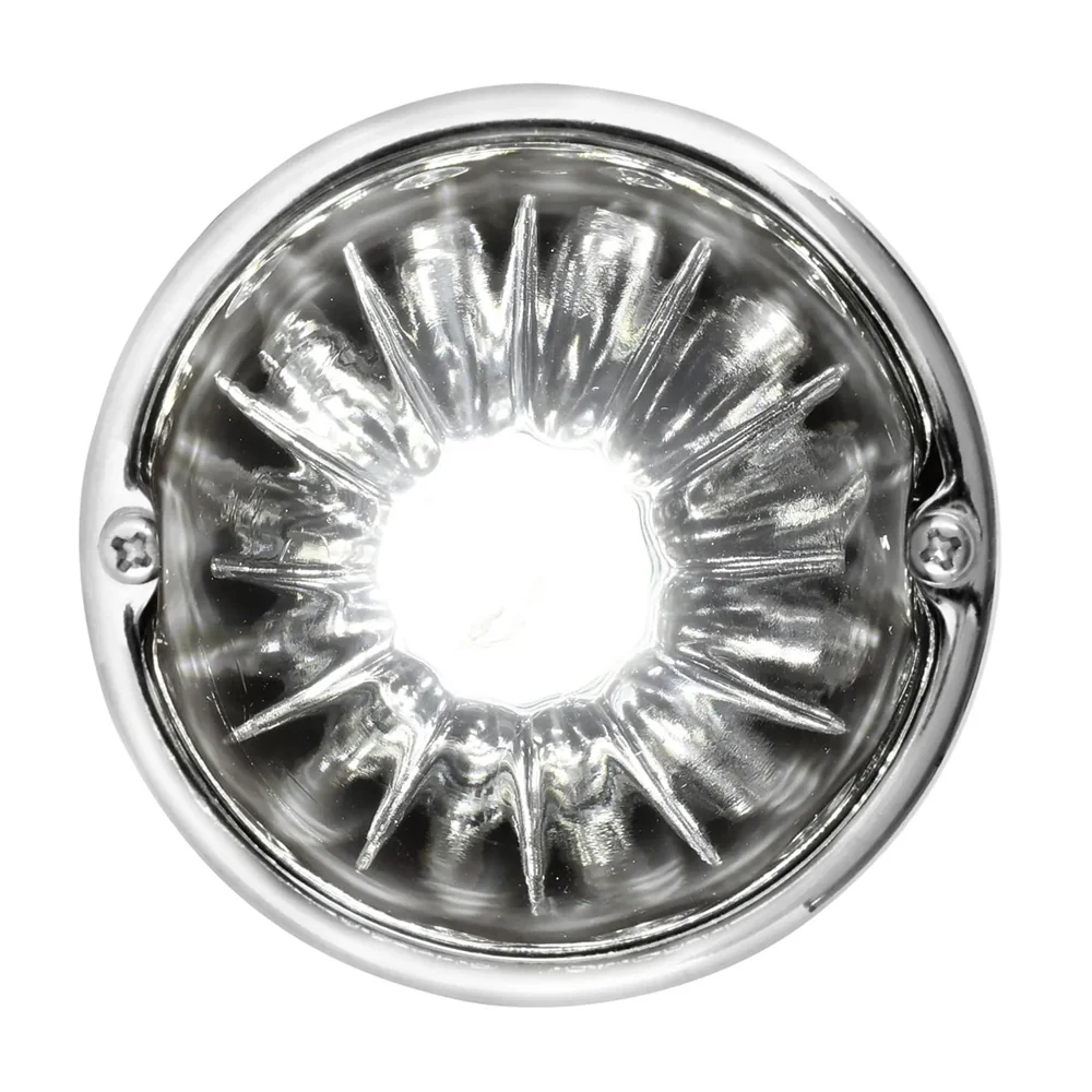 1156 Smoke Regular Watermelon Lens Polished Stainless Steel Base Light Kit - Image 3