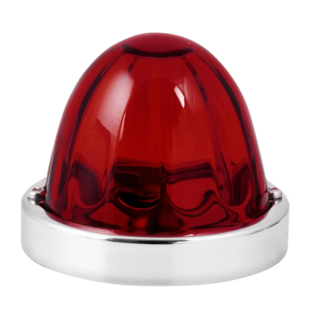 1157 Regular Watermelon Lens Polished Stainless Steel Base Light Kit - Image 7