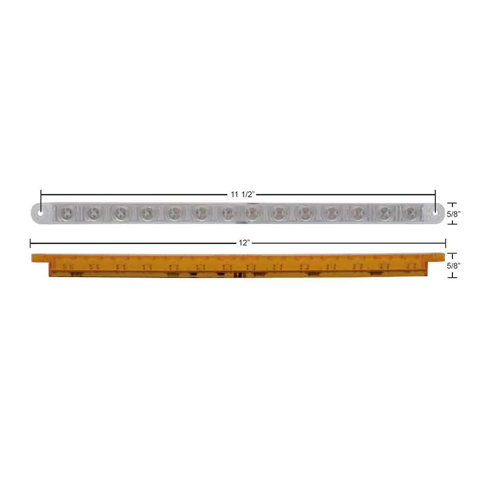 12" 14 LED Turn Signal Light Bar - Image 2