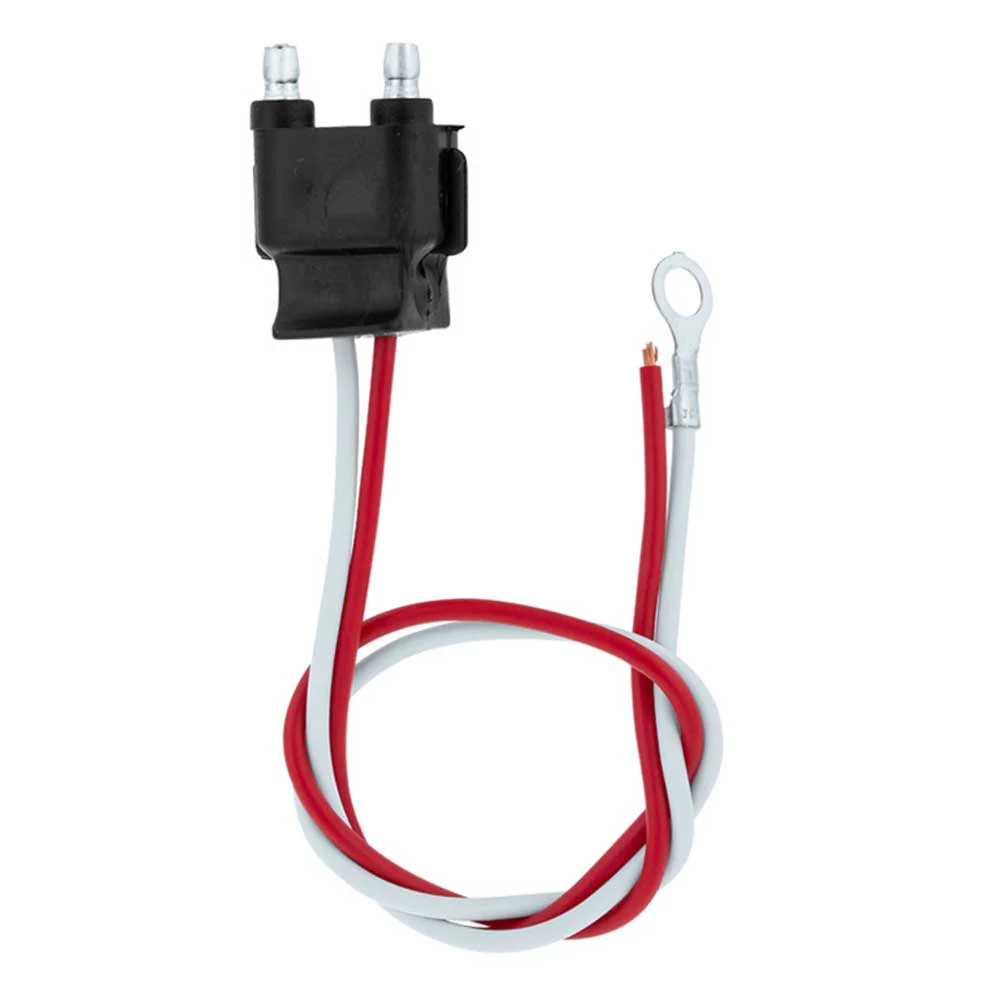 12" 2 Wire Pigtail with 2 Prong Straight Plug - 50 Pack - Image 5