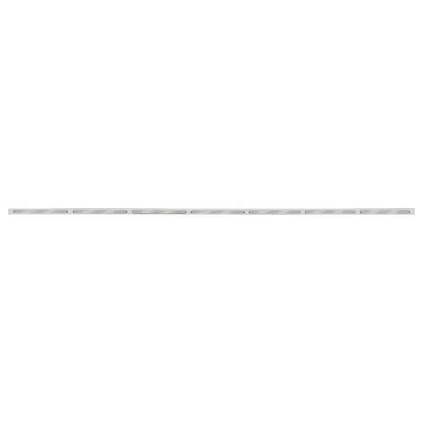 12" Amber/Chrome 14 LED Light Bar and 94" Bracket