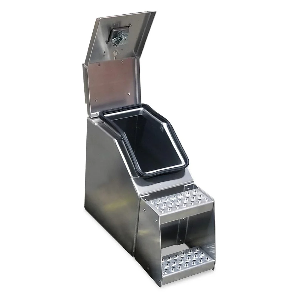 12" Big Mouth Aluminum Step Tool Box - Image 2
