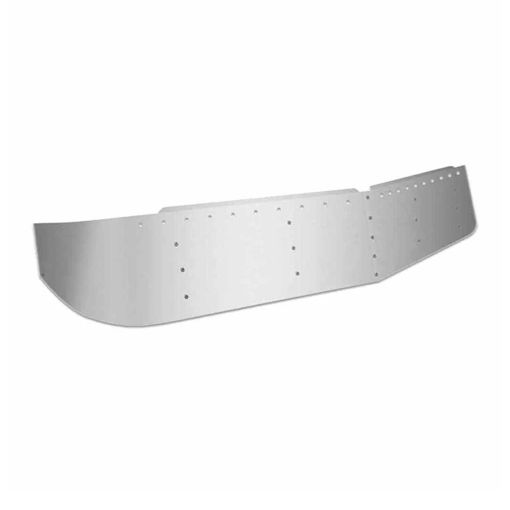 12" International Durastar, 4000 Series 2002-2017 Steel Visor with 20 3/4" Light Holes