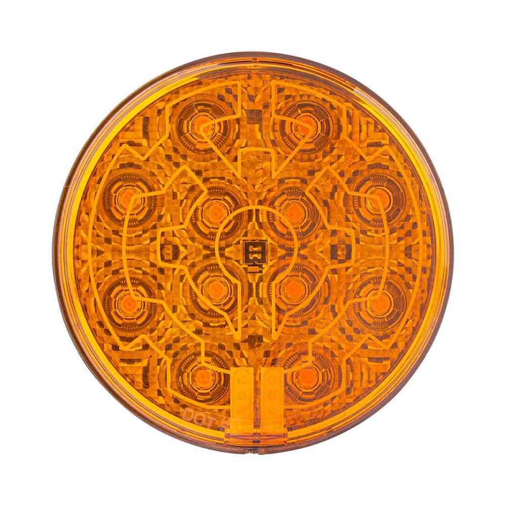 12 LED 4" Round Light with Heated Lens - Image 10