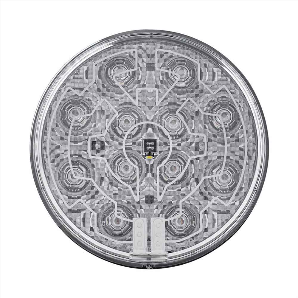 12 LED 4" Round Light with Heated Lens - Image 3