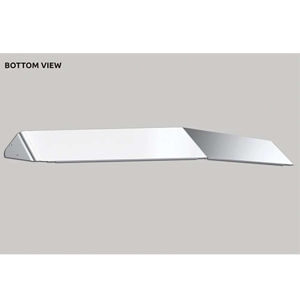 12" PB 589 2024 and newer Low Roof V-Bottom Visor - Image 3