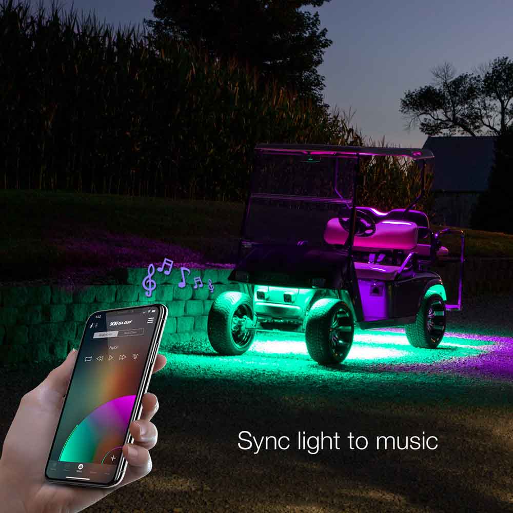 12 Piece Golf Cart LED Light Kit - Image 3