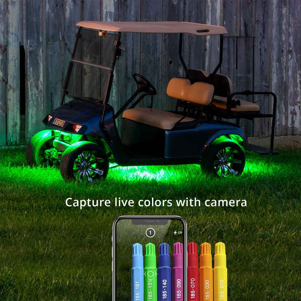12 Piece Golf Cart LED Light Kit - Image 5
