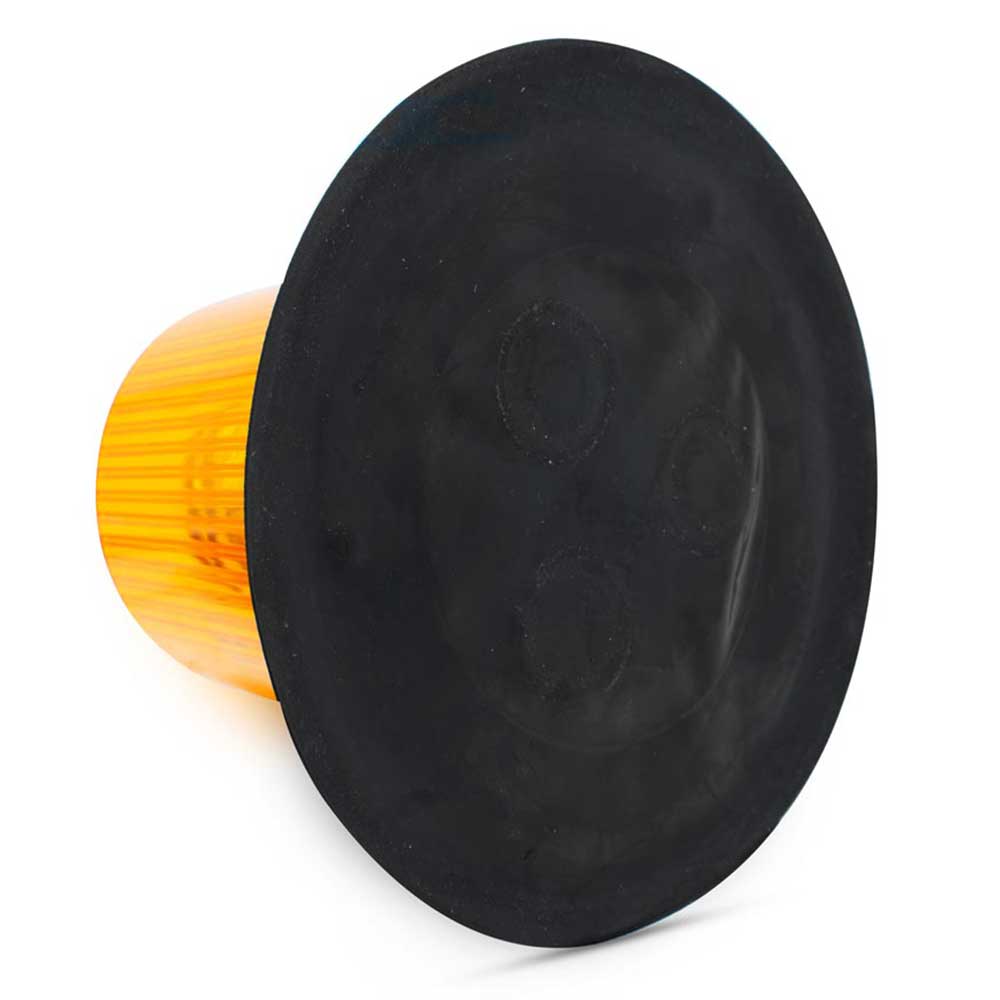 12-Volt Amber LED Beacon Light with Twelve Flash Patterns - Magnet Mount - Image 4