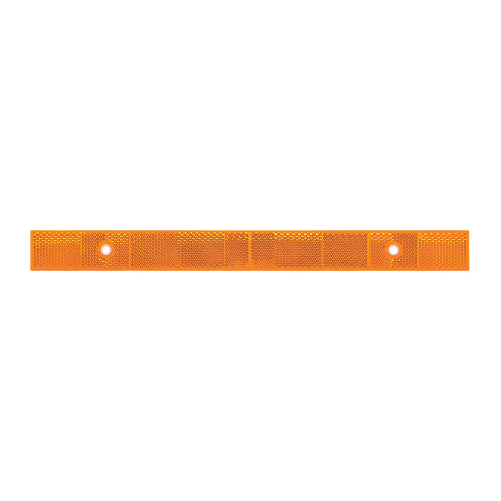 12" Amber Stick-On Reflector Strip