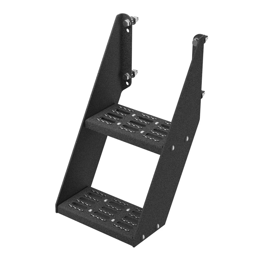 12"W Hard Coated Rear Frame Steps