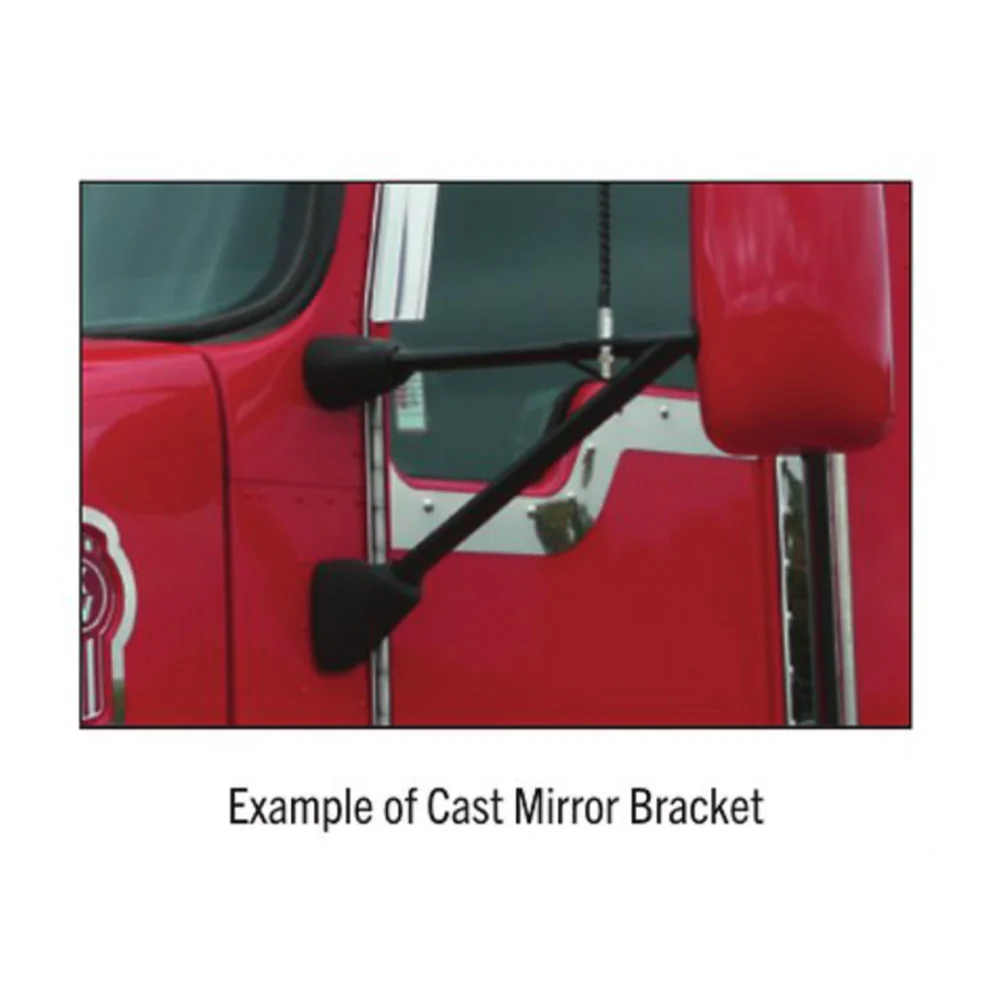 13" Kenworth Drop Visor for Curved Glass Cabs - Image 2