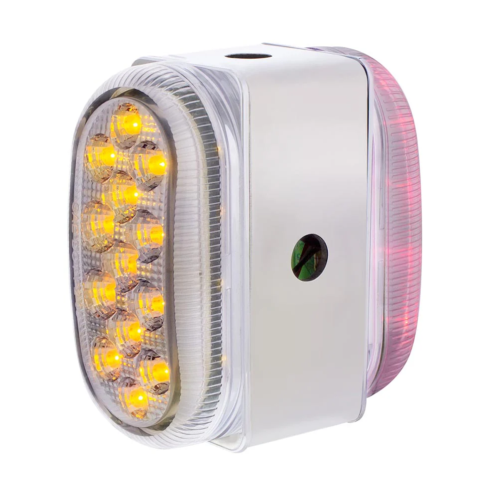 13 LED Double Face Mirror Mount Dual Function Light - Image 14