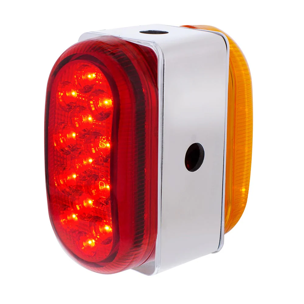 13 LED Double Face Mirror Mount Dual Function Light - Image 3