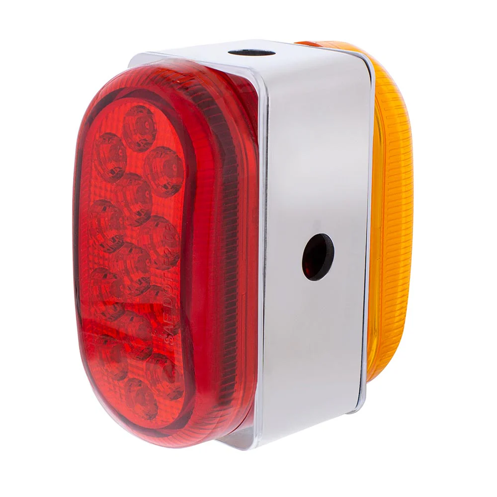 13 LED Double Face Mirror Mount Dual Function Light - Image 4