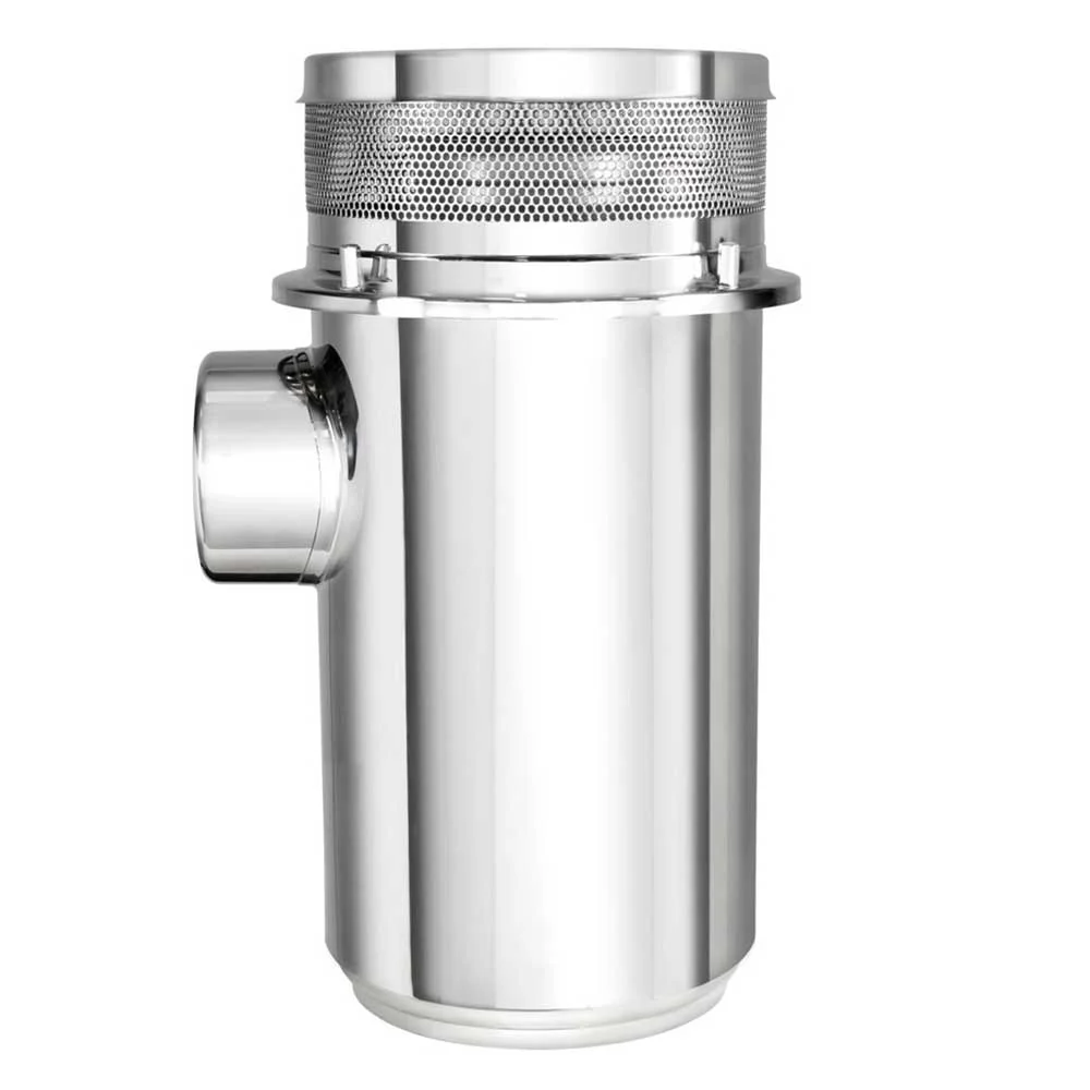 13" SS Donaldson Style Air Cleaner Housing For Peterbilt and Kenworth - Image 3