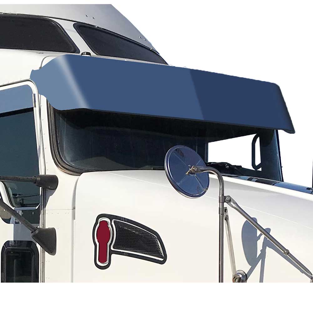 13" SS Slammed Blind Mount Drop Visor 1967-2024 KW T600, T660, T800, W900