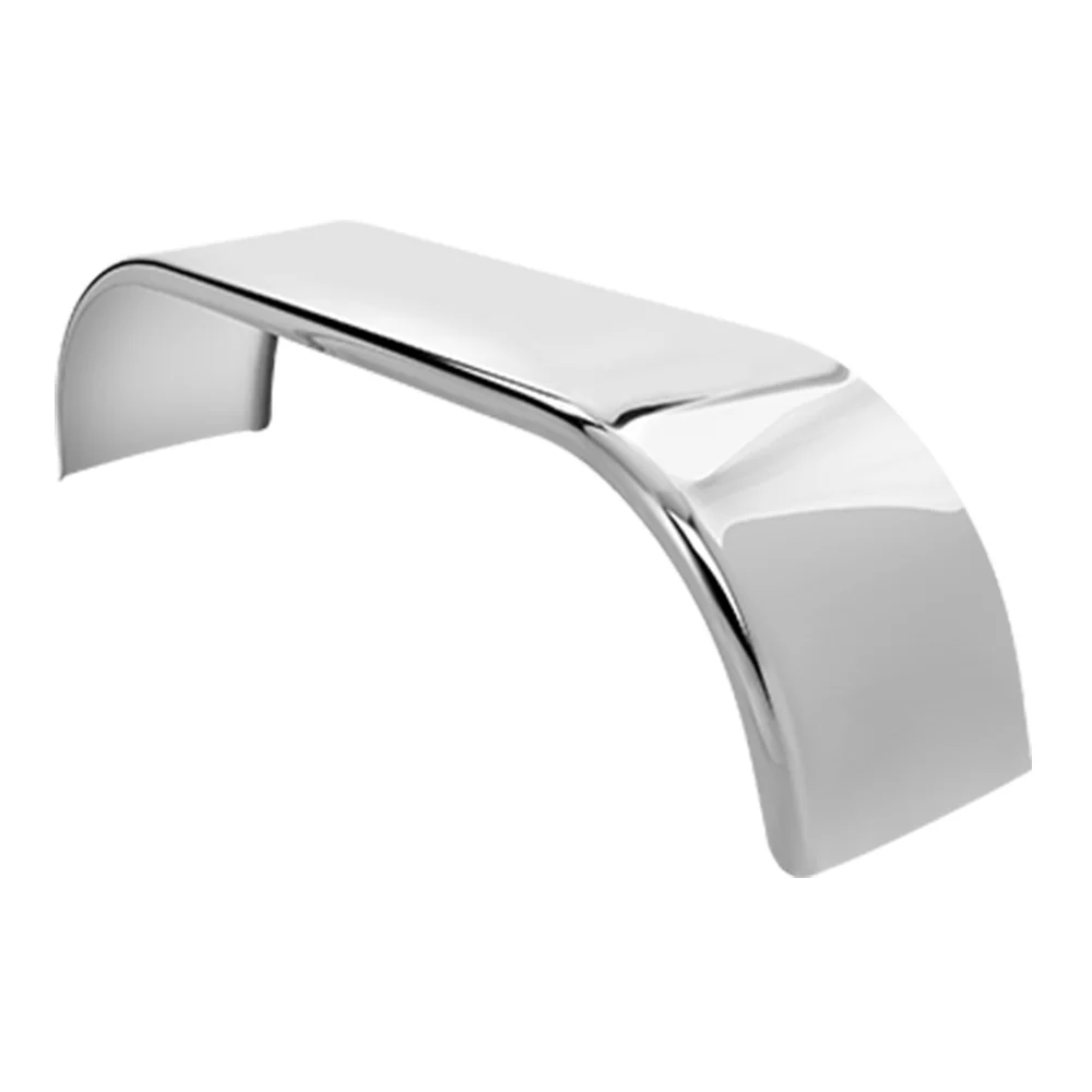 132" 430 Stainless Steel Full Tandem Fenders with Mounting Kit