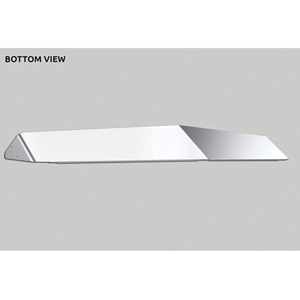 14" PB 589 2024 and newer Low Roof V-Bottom Visor - Image 3