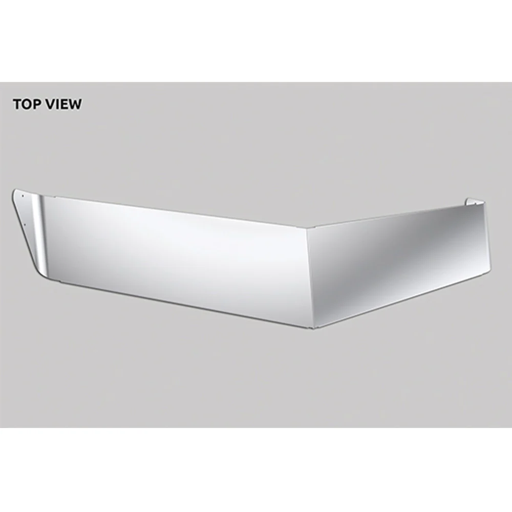 14" PB 589 2024 and newer Low Roof V-Bottom Visor - Image 4