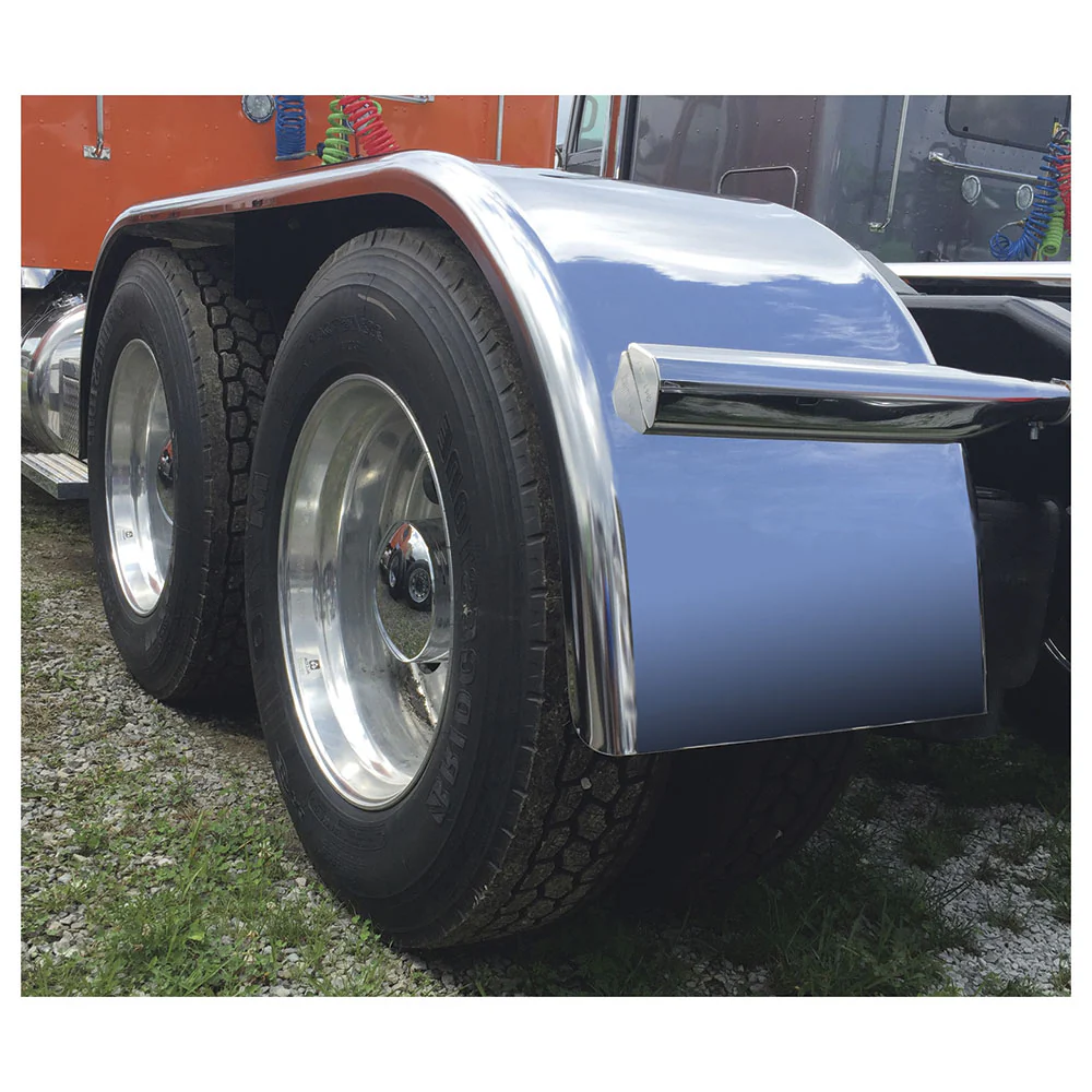 144" 430 Stainless Full Tandem Low Rider Fenders - Image 2