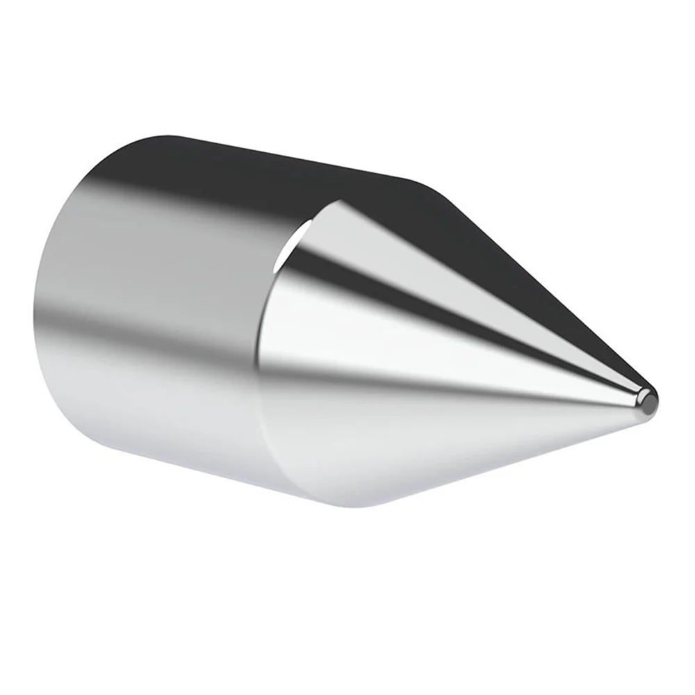 15/16" x 2-1/2" Chrome Plastic Spike Nut Covers - Push On 60PK - Image 4