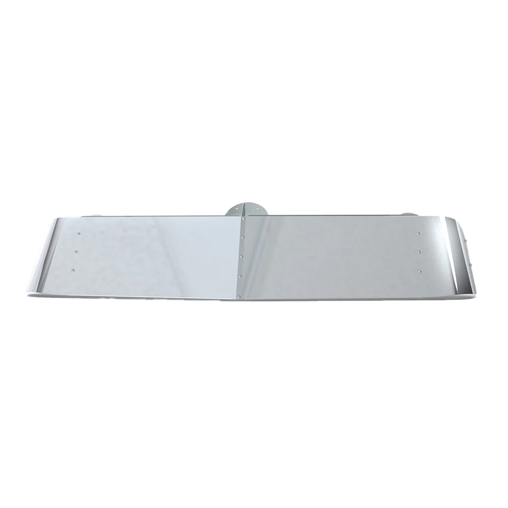 15" Stainless Steel Drop Visor 2013+ Peterbilt 567, 579 Models