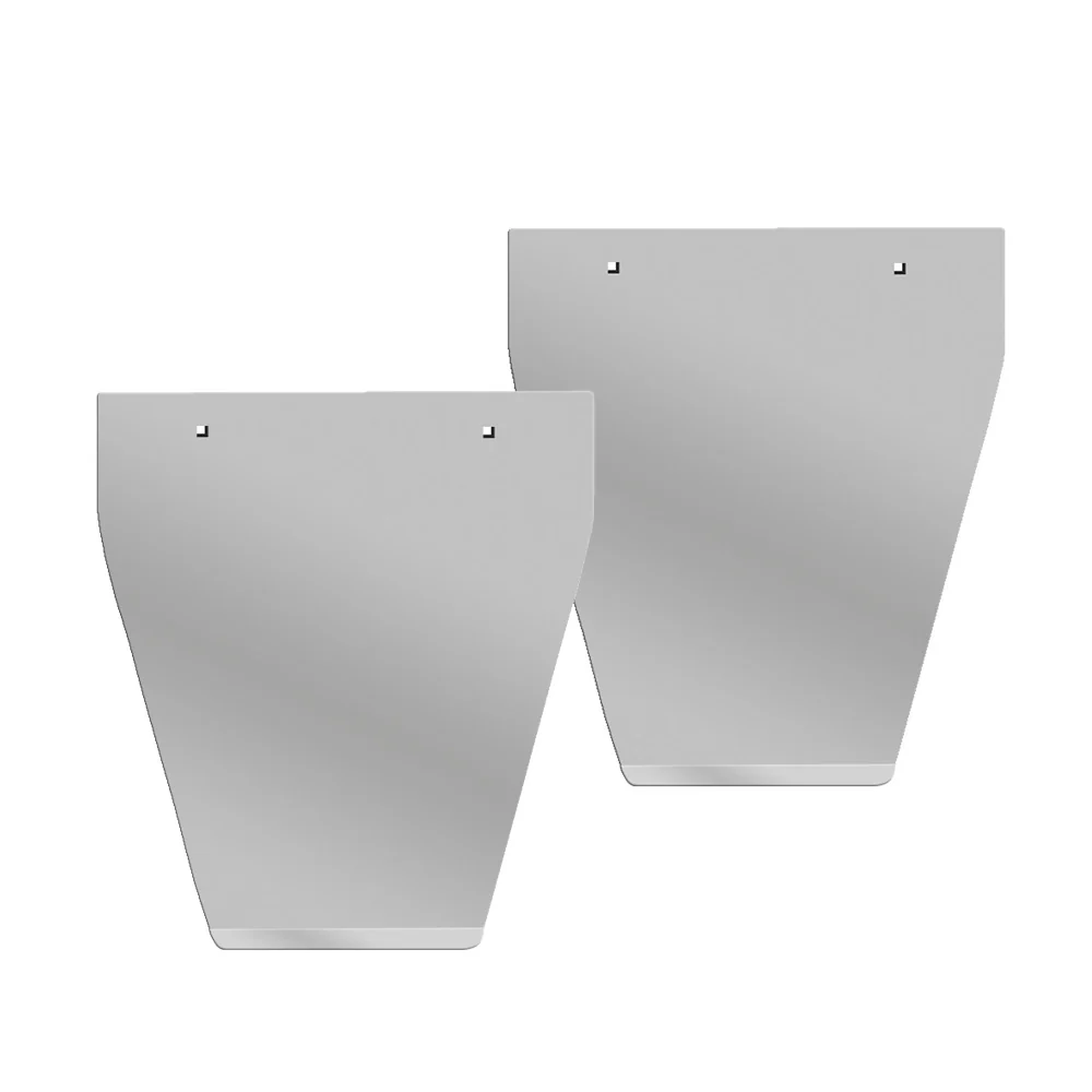 15" 10-gauge Stainless Steel Anti-Sail Mud Flap Weights (PR)